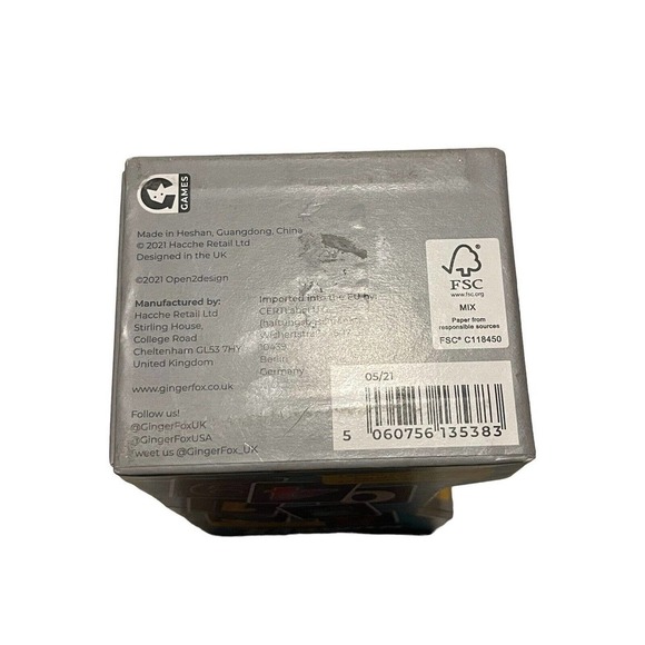 Play Your Number Card Game Trivia by Ginger Fox Games Age 12+ Multiplayer NEW - Picture 4 of 6